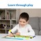Educational Toy -Preschool & Kindergarten Learning Activity for Kids, Toddlers, Supplies for School, Gifts for Girls & Boys Ages 3, 4, 5, 6